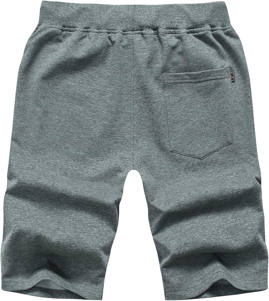 Mens Athletic Shorts with Zip Pockets