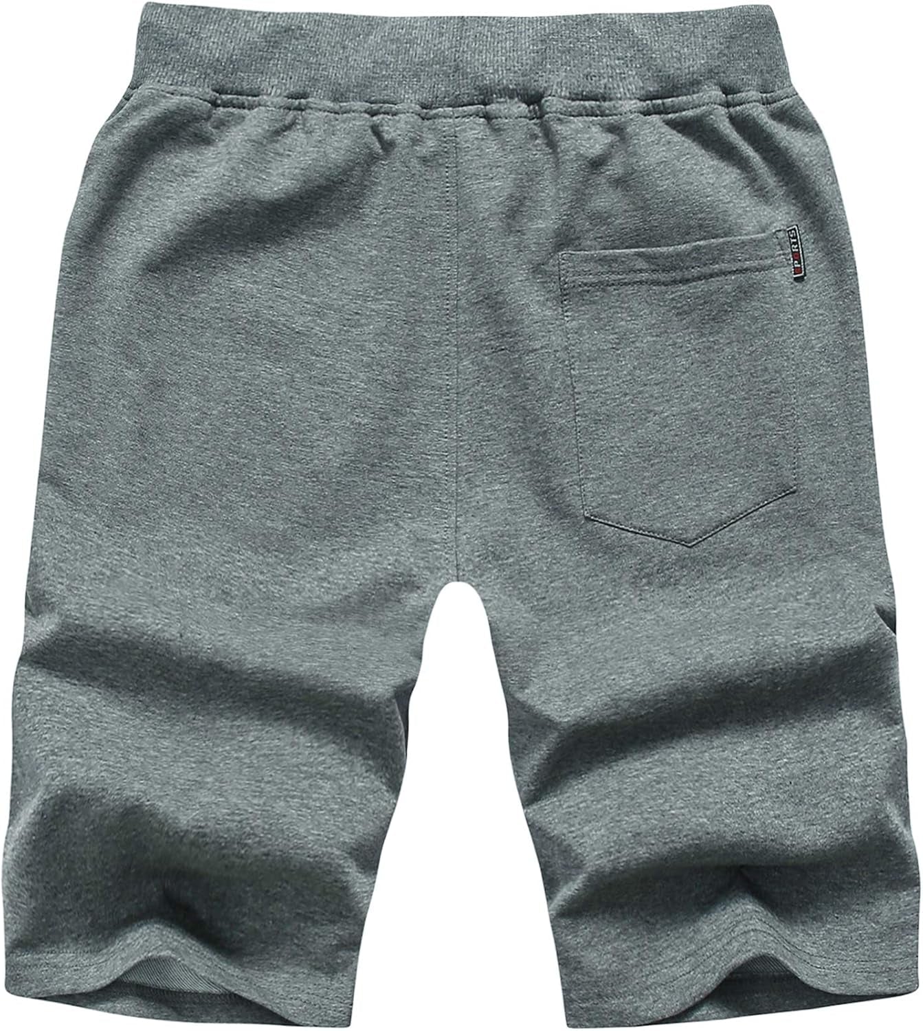 Mens Athletic Shorts with Zip Pockets